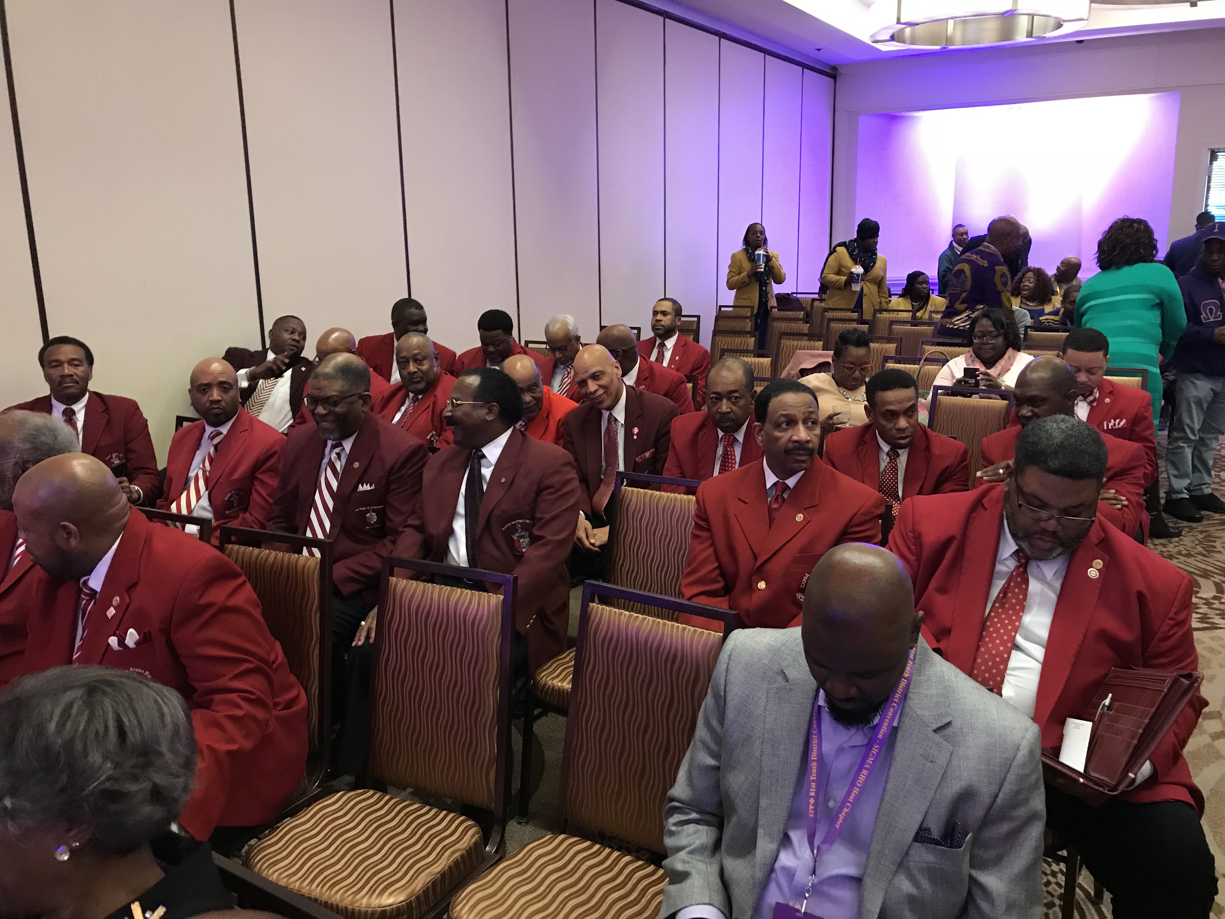 Northern Province Kappa Men Attending Omega Psi Phi 10th District